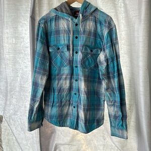 Quicksilver Button Hoodie